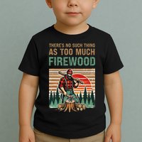 ThereS No Such Thing As Too Much Firewood Woodworking. Toddler T-Shirt