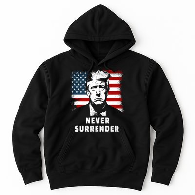 Trump Never Surrender Hoodie