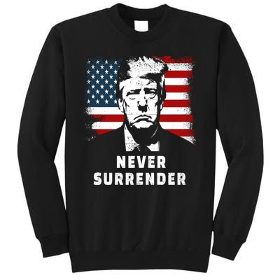 Trump Never Surrender Sweatshirt