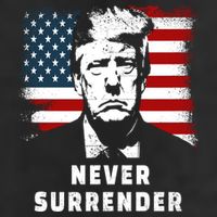 Trump Never Surrender 11oz C Handle Ceramic Mug