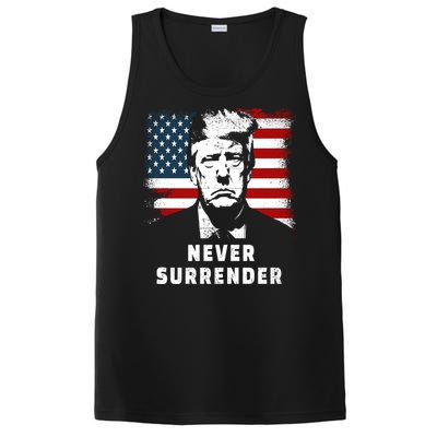 Trump Never Surrender PosiCharge Competitor Tank