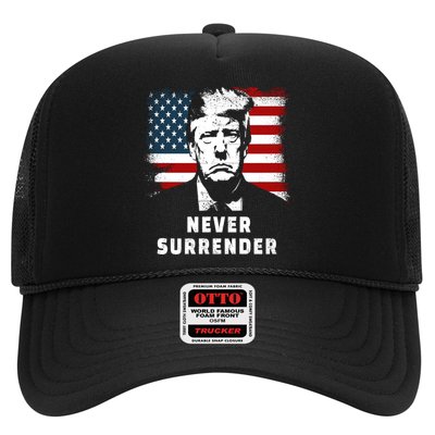 Trump Never Surrender Trucker Hat