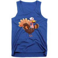 Turkey Nurse Stethoscope Funny Thanksgiving Nurses Rn Icu Er Gift Tank Top