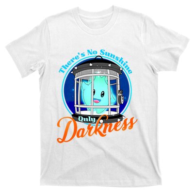 Theres No Sunshine Only Darkness Lumalee Luma Star Gamer T-Shirt