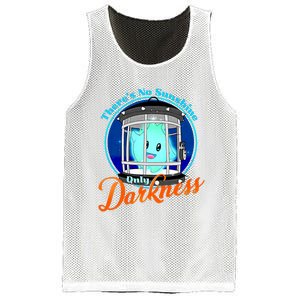 Theres No Sunshine Only Darkness Lumalee Luma Star Gamer Mesh Reversible Basketball Jersey Tank