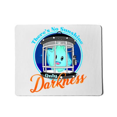 Theres No Sunshine Only Darkness Lumalee Luma Star Gamer Mousepad