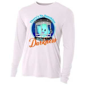 Theres No Sunshine Only Darkness Lumalee Luma Star Gamer Cooling Performance Long Sleeve Crew