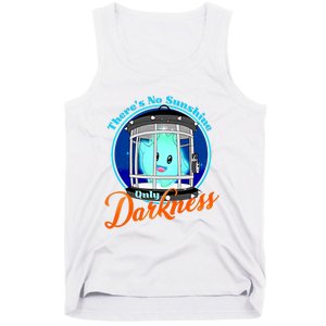 Theres No Sunshine Only Darkness Lumalee Luma Star Gamer Tank Top