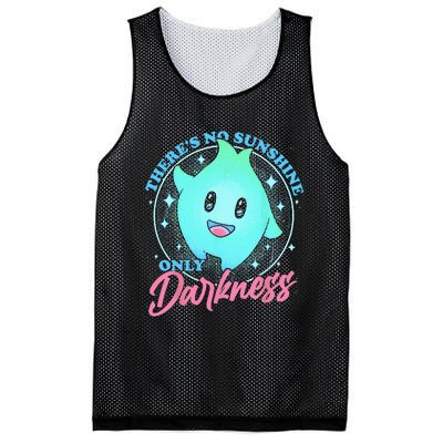 There's No Sunshine Only Darkness Mesh Reversible Basketball Jersey Tank