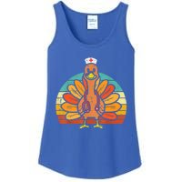 Turkey Nurse Stethoscope Thanksgiving Nurses Rn Icu Er Gift Ladies Essential Tank