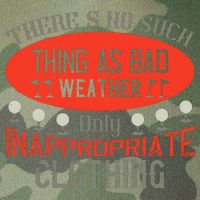 There’s No Such Thing As Bad Weather, Only Inappropriate Clothing Legacy Tie Dye Trucker Hat