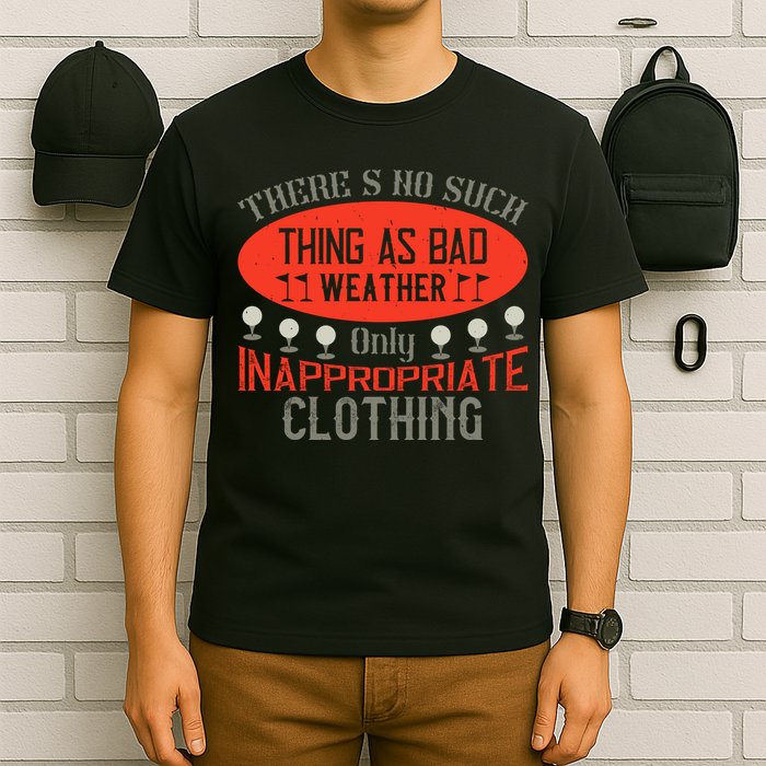 There’s No Such Thing As Bad Weather, Only Inappropriate Clothing T-Shirt