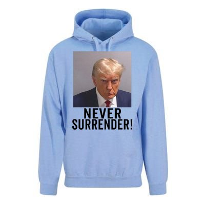 Trump Never Surrender Unisex Surf Hoodie