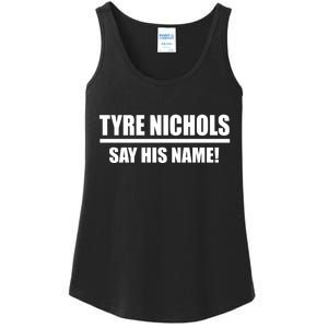 Tyre Nichols Say His Name! Ladies Essential Tank