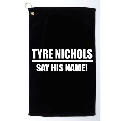 Tyre Nichols Say His Name! Golf Towel