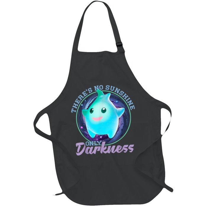 Theres No Sunshine Only Darkness Shiny Apron