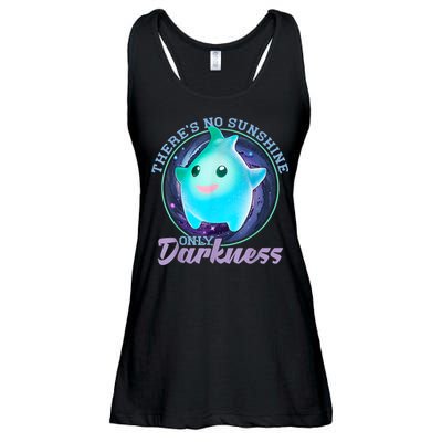 Theres No Sunshine Only Darkness Shiny Ladies Essential Flowy Tank