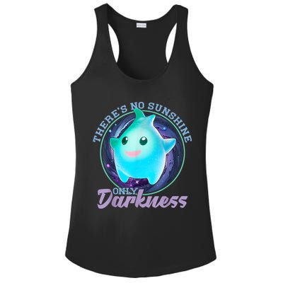 Theres No Sunshine Only Darkness Shiny Ladies PosiCharge Competitor Racerback Tank