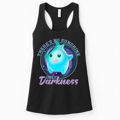 Theres No Sunshine Only Darkness Shiny Womens Tank Top