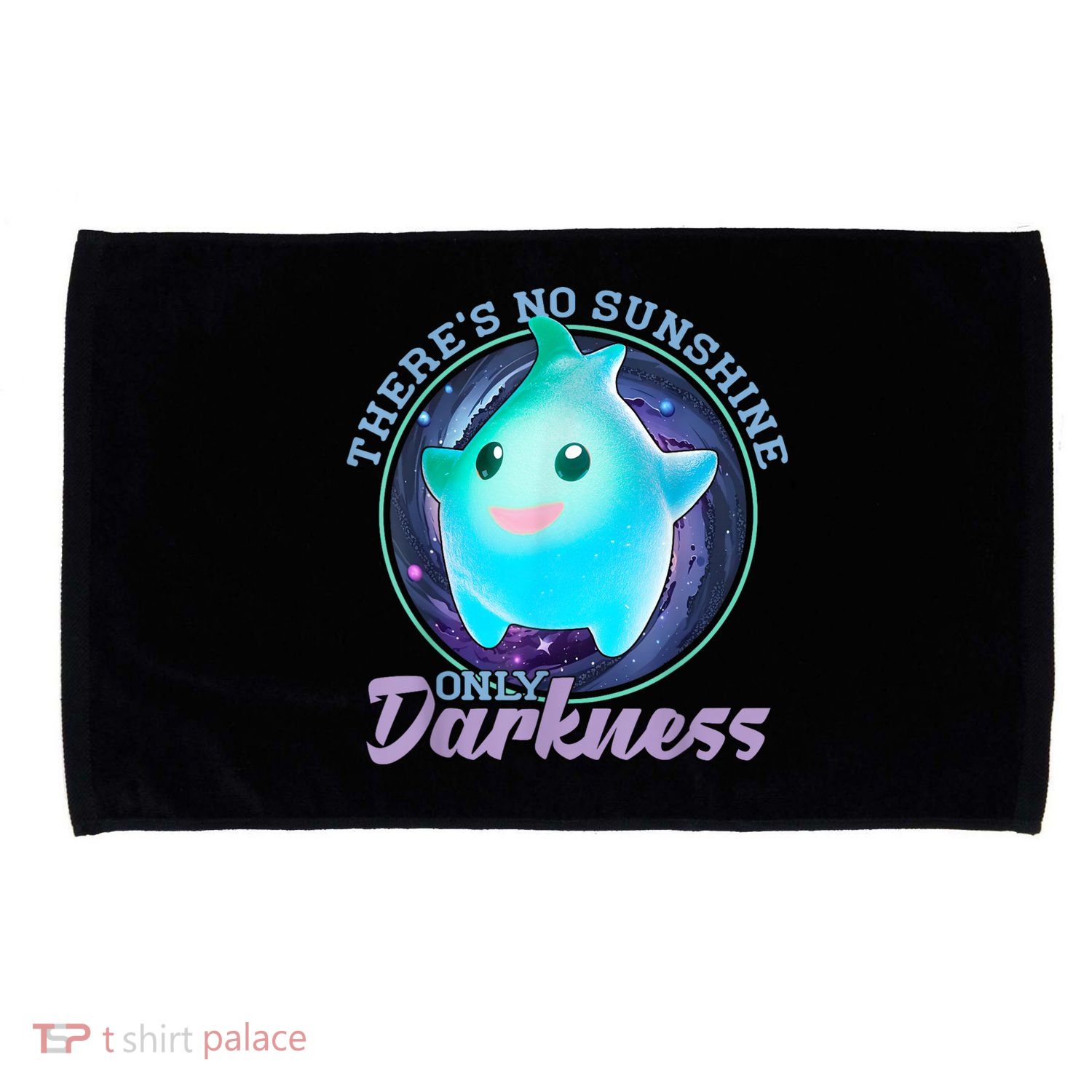 Theres No Sunshine Only Darkness Shiny Microfiber Hand Towel