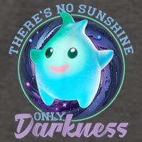 Theres No Sunshine Only Darkness Shiny Vector Backpack