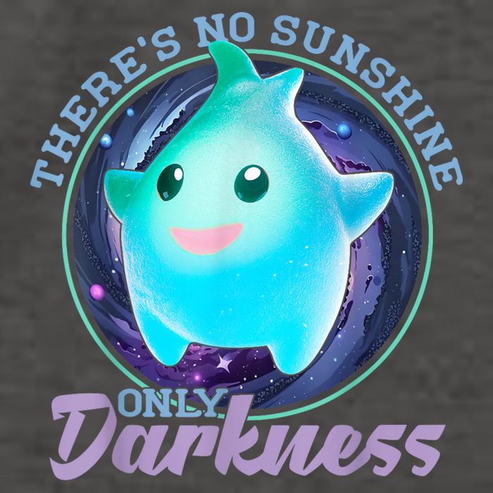 Theres No Sunshine Only Darkness Shiny Vector Backpack
