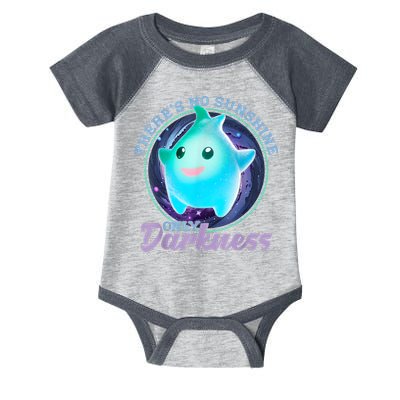 Theres No Sunshine Only Darkness Shiny Infant Baby Jersey Bodysuit