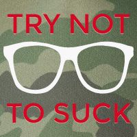 Try Not To Suck Funny Baseball Legacy Tie Dye Trucker Hat