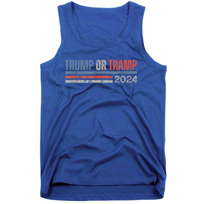 Trump Not The Tramp Trump Vance 2024 Tank Top