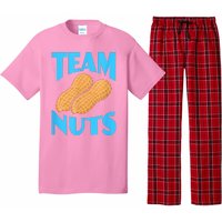 Team Nuts Team Boy Gender Reveal Pregnancy Baby Party Pajama Set