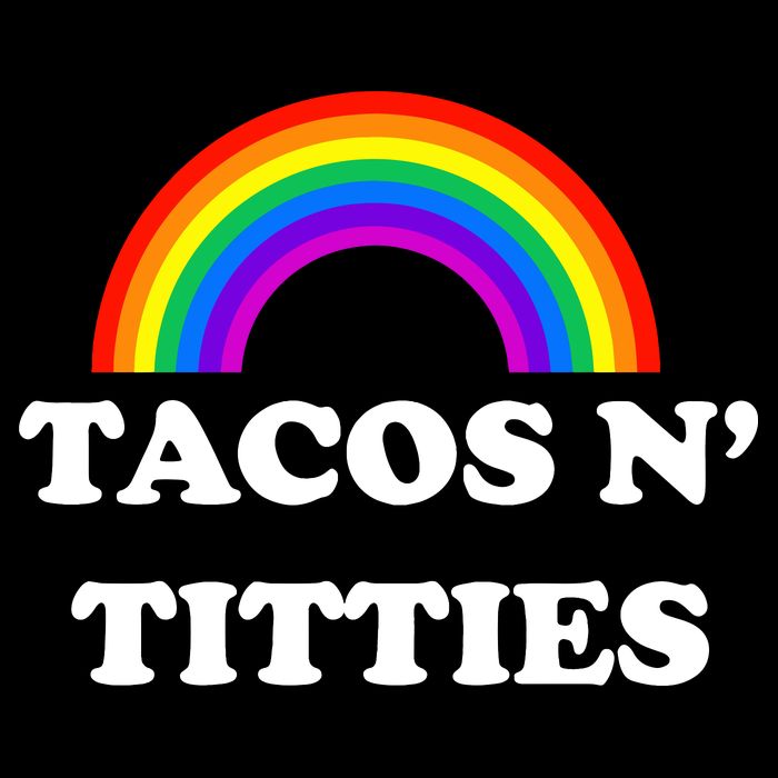 Tacos N Titties Pride Month Lgbtq Cooling Performance Crew T-Shirt