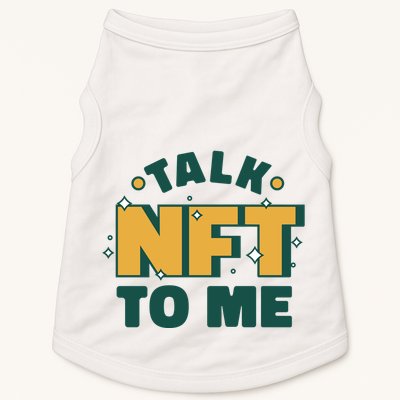 Talk NFT To Me Doggie Tank