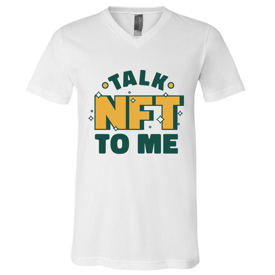 Talk NFT To Me V-Neck T-Shirt