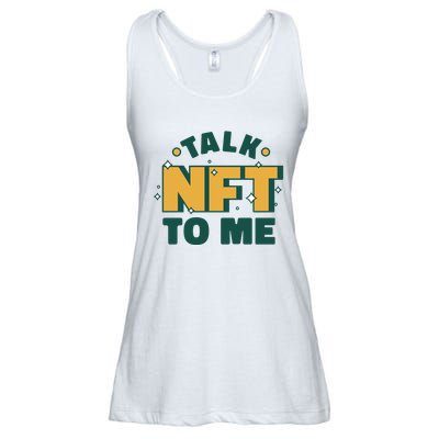 Talk NFT To Me Ladies Essential Flowy Tank