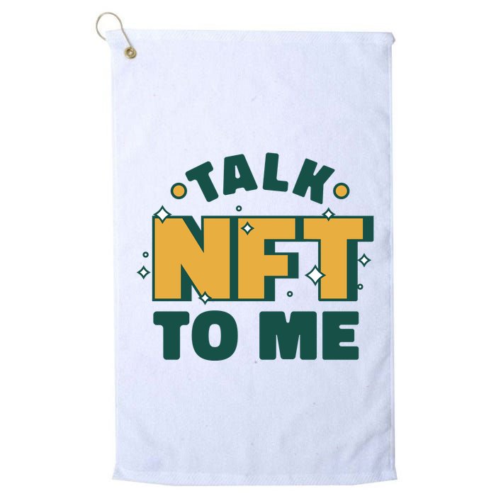 Talk NFT To Me Golf Towel