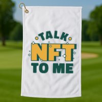 Talk NFT To Me Golf Towel
