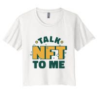 Talk NFT To Me Crop Top