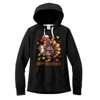 Turkey Nurse Thanksgiving  Holiday Nursing Women's Fleece Hoodie