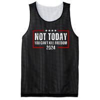 Trump Not Today You CanT Kill Freedom Mesh Reversible Basketball Jersey Tank