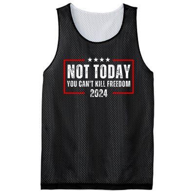 Trump Not Today You CanT Kill Freedom Mesh Reversible Basketball Jersey Tank