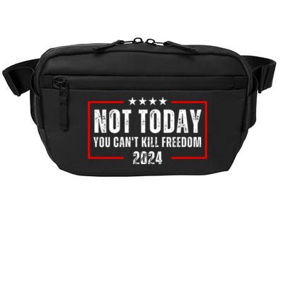 Trump Not Today You CanT Kill Freedom Crossbody Pack