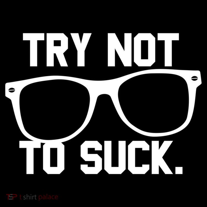 Try Not To Suck Book Movie Lover Reading Gift Great Gift Youth Performance Sprint T-Shirt