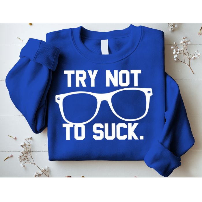 Try Not To Suck Book Movie Lover Reading Gift Great Gift Sweatshirt