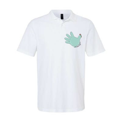 Thanksgiving Nurse Turkey Glove Thankful Nurse Medical Softstyle Adult Sport Polo