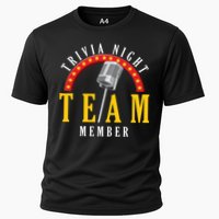 Trivia Night Team Member Quiz Game Show Trivia Gift Cooling Performance Crew T-Shirt