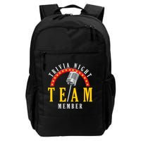 Trivia Night Team Member Quiz Game Show Trivia Gift Backpack