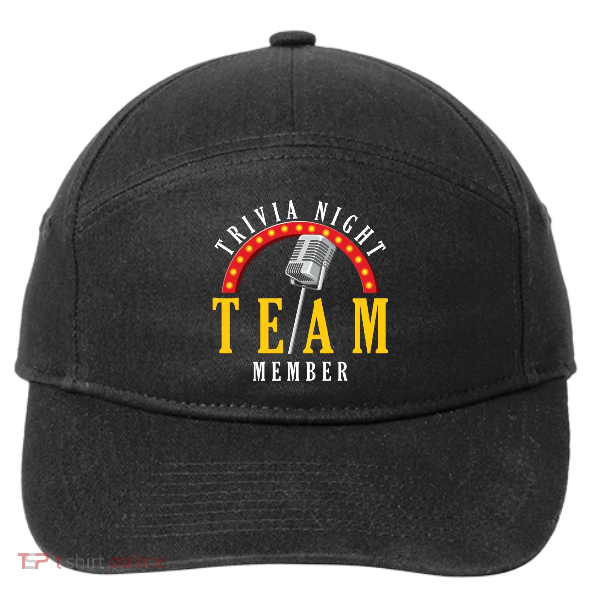 Trivia Night Team Member Quiz Game Show Trivia Gift 7-Panel Snapback Hat