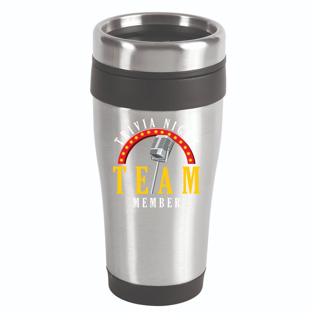 Trivia Night Team Member Quiz Game Show Trivia Gift 16oz Travel Tumbler