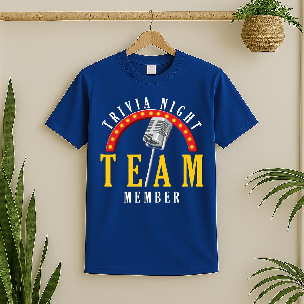 Trivia Night Team Member Quiz Game Show Trivia Gift T-Shirt