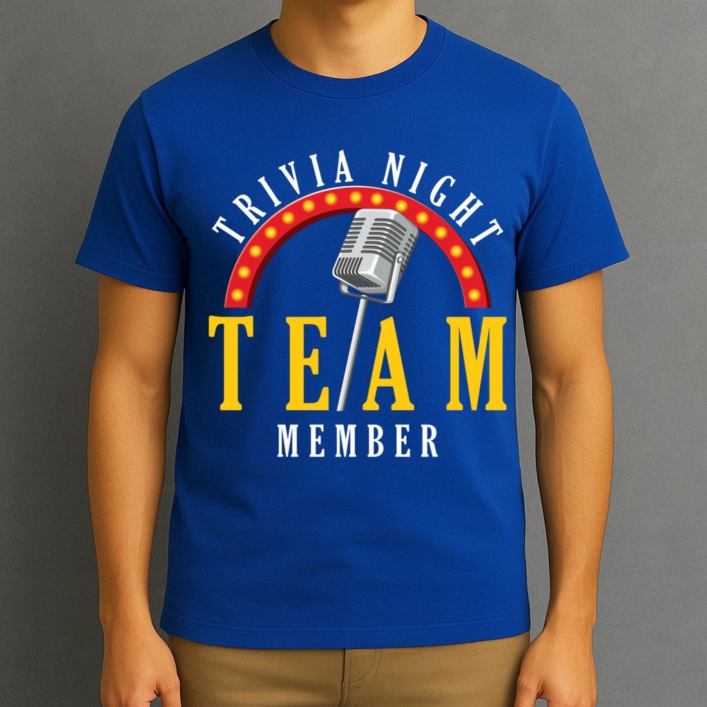 Trivia Night Team Member Quiz Game Show Trivia Gift T-Shirt